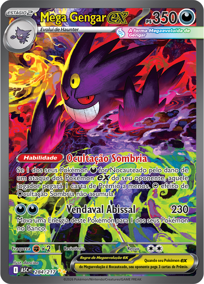 Mega Gengar ex - Pokémon TCG - MoxLand