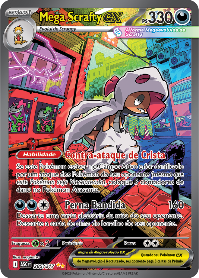 Mega Scrafty ex - Pokémon TCG - MoxLand