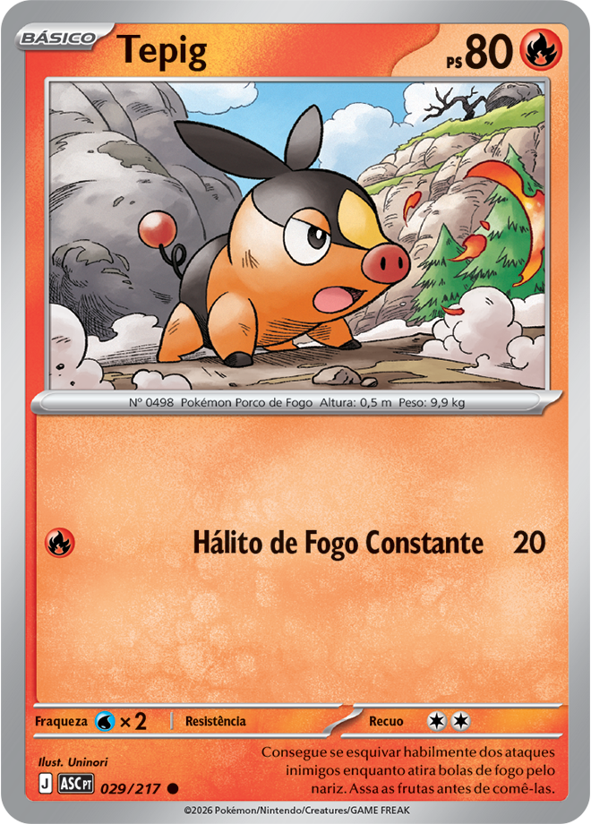 Tepig - Pokémon TCG - MoxLand