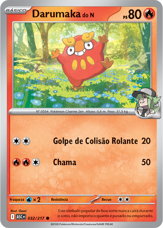 Darumaka do N - Pokémon TCG - MoxLand