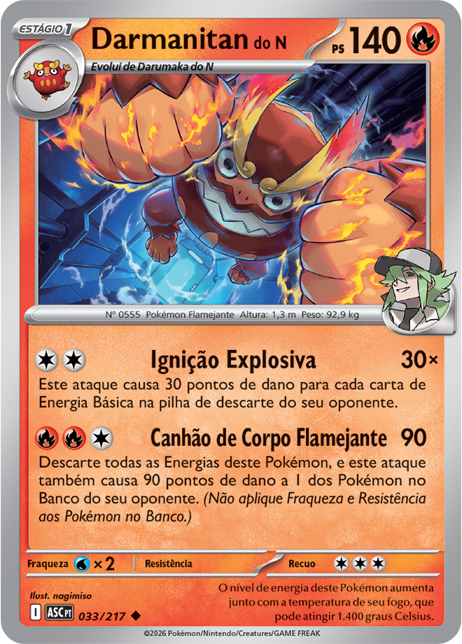 Darmanitan do N - Pokémon TCG - MoxLand