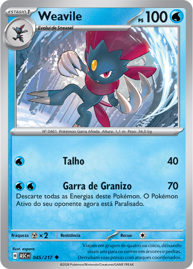 Weavile - Pokémon TCG - MoxLand