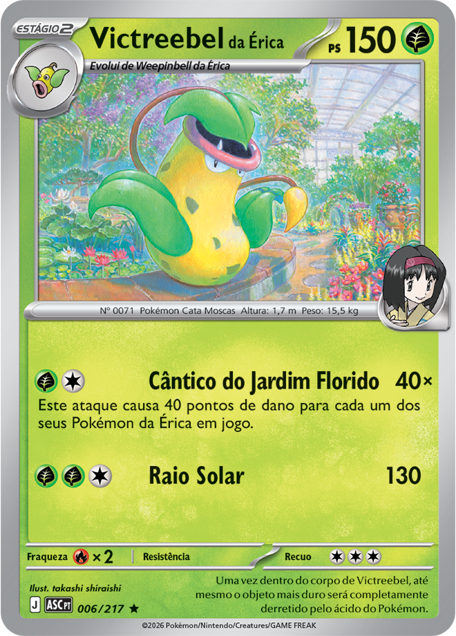 Victreebel da Érica - Pokémon TCG - MoxLand