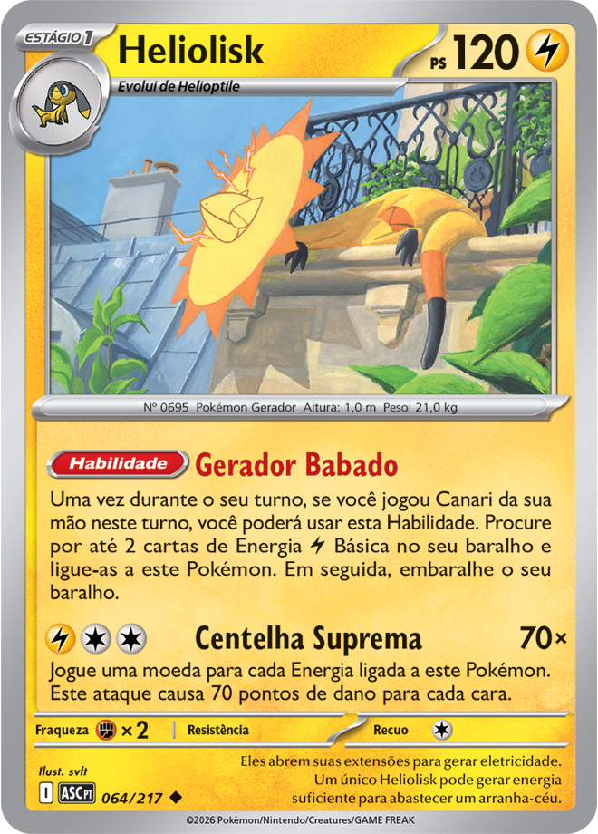 Heliolisk - Pokémon TCG - MoxLand
