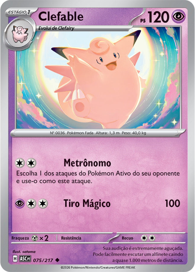 Clefable - Pokémon TCG - MoxLand