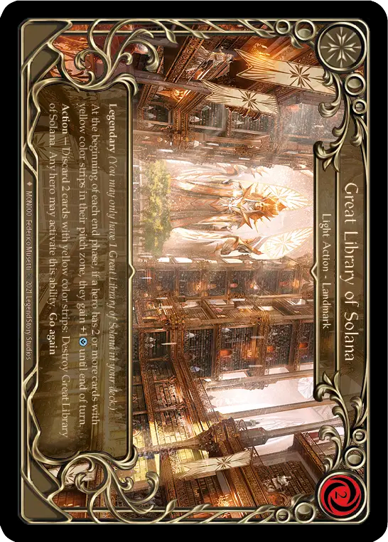 Great Library of Solana - Flesh and Blood TCG - MoxLand