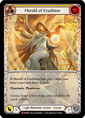 Herald of Erudition (Yellow) - Flesh and Blood TCG - MoxLand