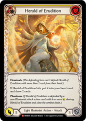 Herald of Erudition (Yellow) - Flesh and Blood TCG - MoxLand