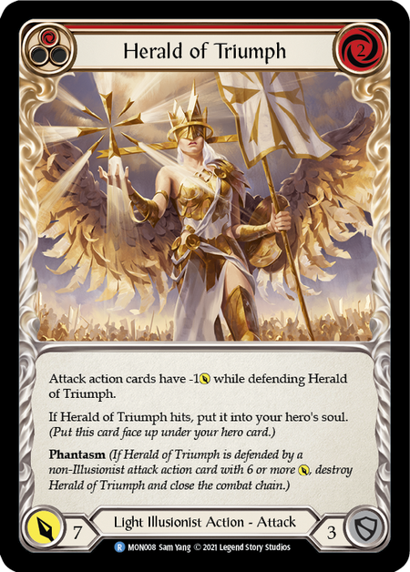 Herald of Triumph (Red) - Flesh and Blood TCG - MoxLand