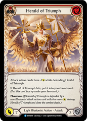 Herald of Triumph (Red) - Flesh and Blood TCG - MoxLand
