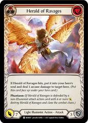 Herald of Ravages (Red) - Flesh and Blood TCG - MoxLand
