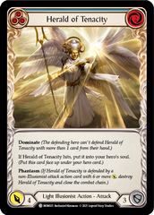 Herald of Tenacity (Blue) - Flesh and Blood TCG - MoxLand