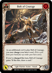 Bolt of Courage (Red) - Flesh and Blood TCG - MoxLand