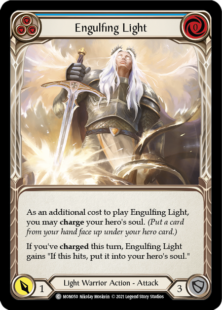 Engulfing Light (Blue) - Flesh and Blood TCG - MoxLand