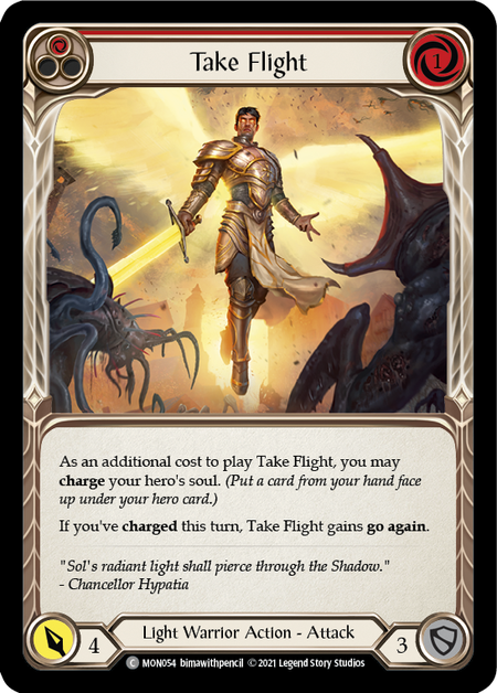 Take Flight (Red) - Flesh and Blood TCG - MoxLand