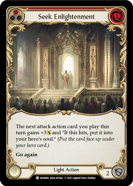 Seek Enlightenment (Red) - Flesh and Blood TCG - MoxLand