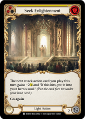 Seek Enlightenment (Yellow) - Flesh and Blood TCG - MoxLand