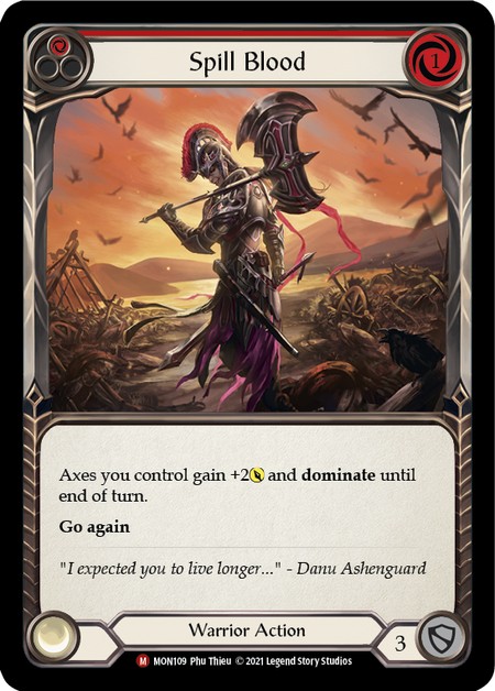 Spill Blood (Red) - Flesh and Blood TCG - MoxLand