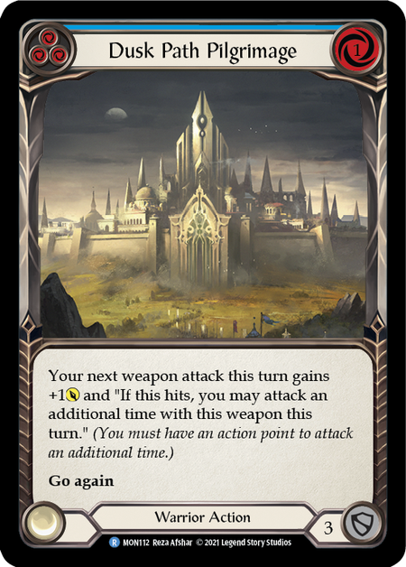 Dusk Path Pilgrimage (Blue) - Flesh and Blood TCG - MoxLand