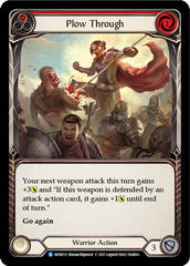 Plow Through (Red) - Flesh and Blood TCG - MoxLand