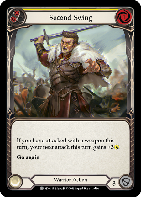 Second Swing (Yellow) - Flesh and Blood TCG - MoxLand