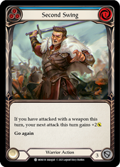 Second Swing (Blue) - Flesh and Blood TCG - MoxLand