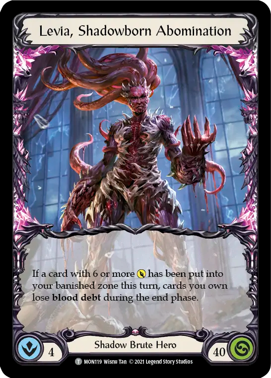 Levia, Shadowborn Abomination - Flesh and Blood TCG - MoxLand