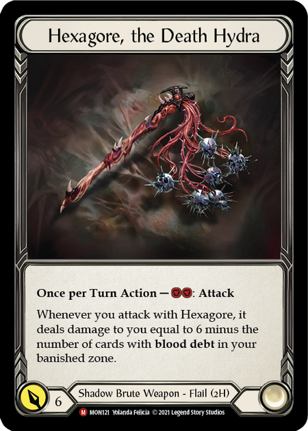 Hexagore, the Death Hydra - Flesh and Blood TCG - MoxLand