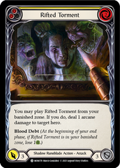 Rifted Torment (Yellow) - Flesh and Blood TCG - MoxLand