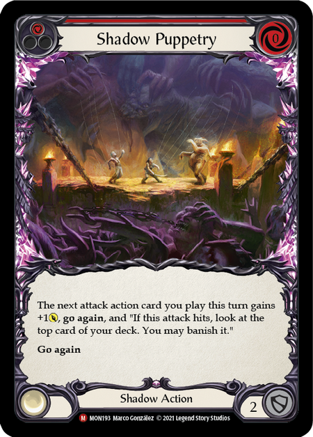 Shadow Puppetry (Red) - Flesh and Blood TCG - MoxLand