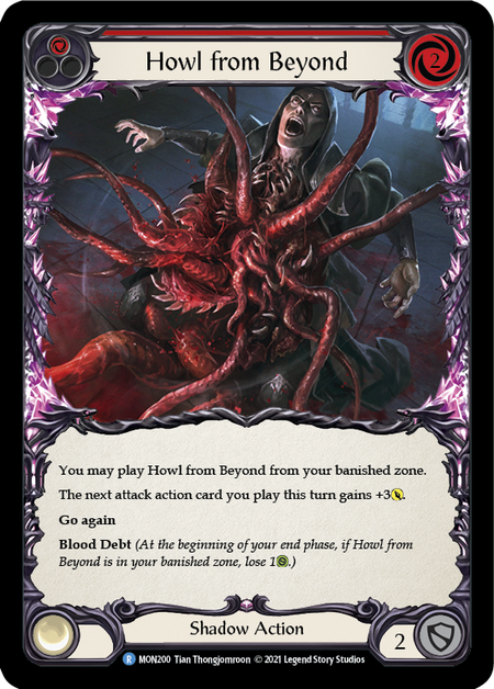Howl from Beyond (Red) - Flesh and Blood TCG - MoxLand