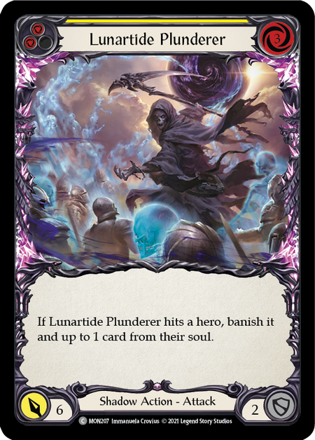 Lunartide Plunderer (Yellow) - Flesh and Blood TCG - MoxLand