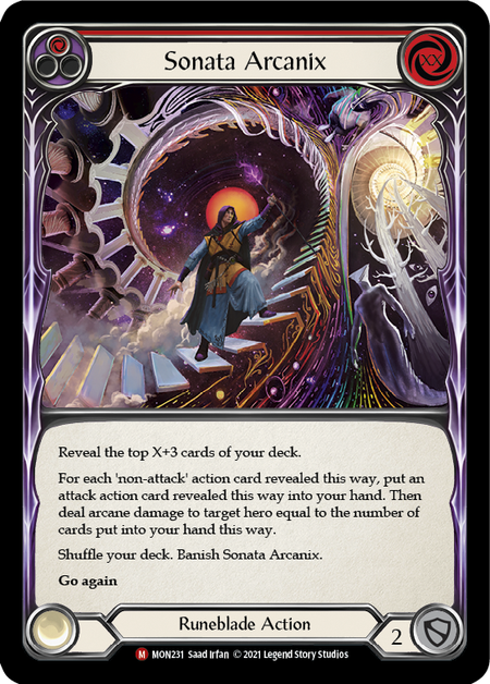 Sonata Arcanix (Red) - Flesh and Blood TCG - MoxLand
