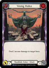 Vexing Malice (Blue) - Flesh and Blood TCG - MoxLand