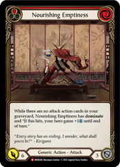 Nourishing Emptiness (Red) - Flesh and Blood TCG - MoxLand