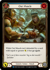 Out Muscle (Blue) - Flesh and Blood TCG - MoxLand