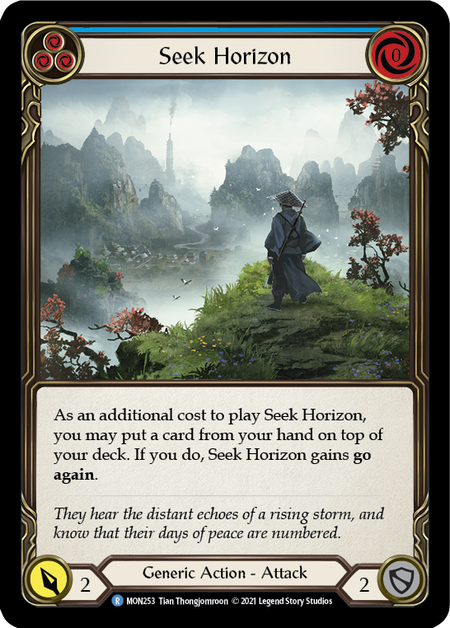 Seek Horizon (Blue) - Flesh and Blood TCG - MoxLand