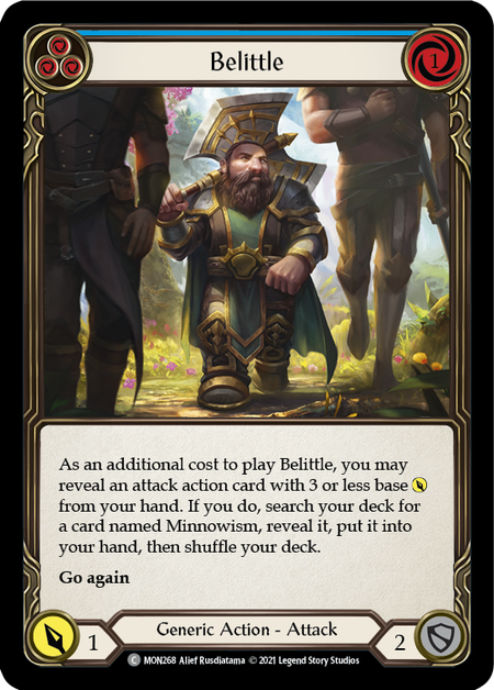 Belittle (Blue) - Flesh and Blood TCG - MoxLand