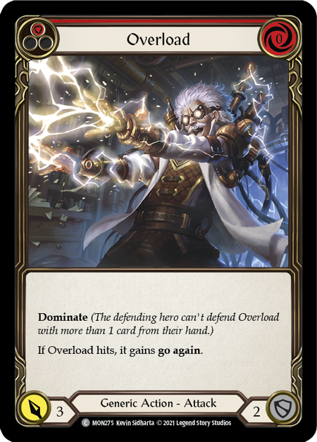 Overload (Red) - Flesh and Blood TCG - MoxLand