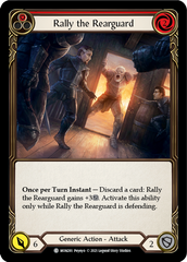 Rally the Rearguard (Red) - Flesh and Blood TCG - MoxLand