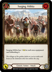 Surging Militia (Blue) - Flesh and Blood TCG - MoxLand