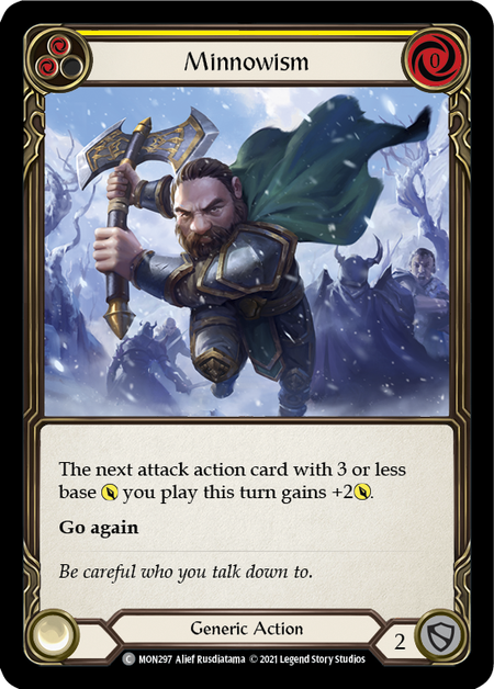 Minnowism (Yellow) - Flesh and Blood TCG - MoxLand