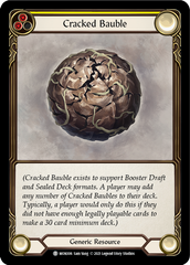 Cracked Bauble (Yellow) - Flesh and Blood TCG - MoxLand
