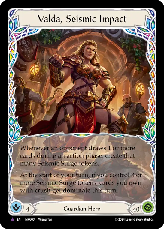 Valda, Seismic Impact - Flesh and Blood TCG - MoxLand