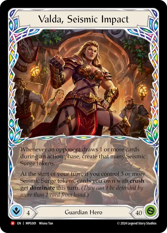 Valda, Seismic Impact - Flesh and Blood TCG - MoxLand