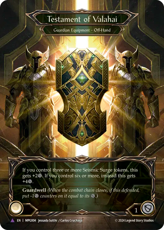Testament of Valahai - Flesh and Blood TCG - MoxLand