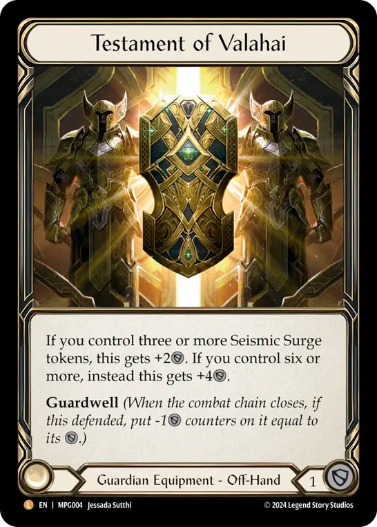 Testament of Valahai - Flesh and Blood TCG - MoxLand