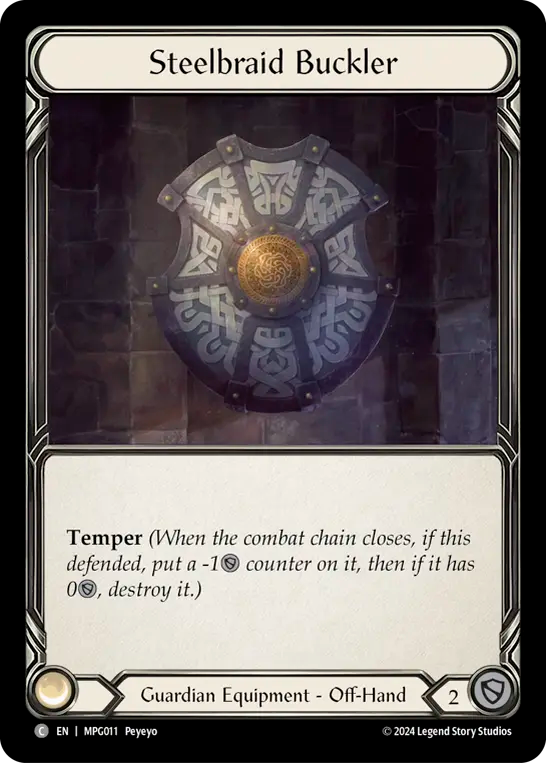 Steelbraid Buckler - Flesh and Blood TCG - MoxLand
