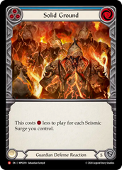 Solid Ground (Blue) - Flesh and Blood TCG - MoxLand