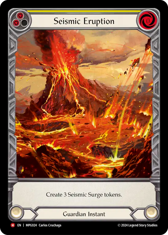 Seismic Eruption (Yellow) - Flesh and Blood TCG - MoxLand